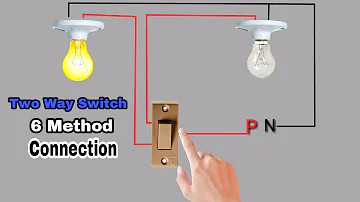 Two Way Switch Connection 6 Method || Two Way Switch Wiring Connection Diagram || It 's Electrical