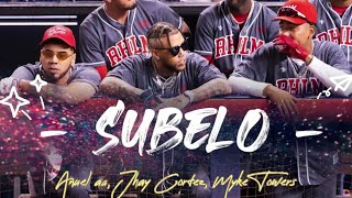 Anuel aa ,Myke towers, Jhay Cortez -  SUBELO - (LETRA/Lyrics)