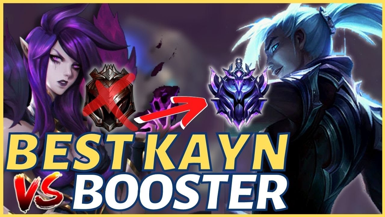 Best KAYN WORLD TAKES ON HIGH ELO BOOSTER! - League of Legends - YouTube