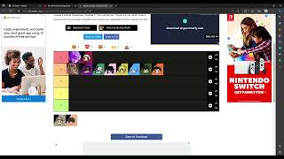 Create a Anime showdown Update 1 Tier List