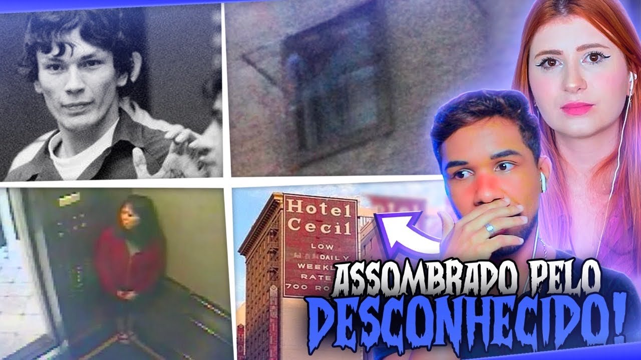 CASOS BIZARROS DO HOTEL CECIL QUE ACONTECERAM ANTES DE ELISA LAM | Ju Cassini ft. Arthur Viana