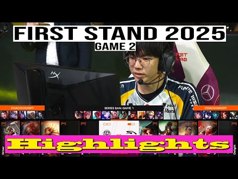 Hanwha Life x CTBC Flying Oyster 2/Md3 | First Stand 2025 | Highlights