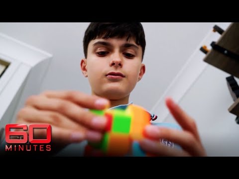 60 minutes makeover Child solves Rubik's Cube in record time | 60 Minutes Australia