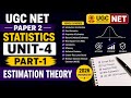 UGC NET Statistics Unit 4 Part 1 | Important MCQs with answers #ugcnetstatistics