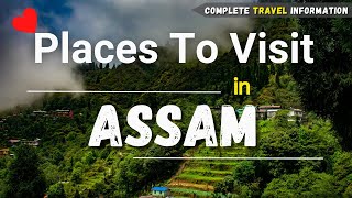 Assam Tour Plan | Places To Visit In Assam | Assam Tour | Places To See In Assam #assam