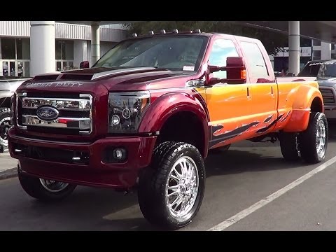 The Custom Shops Ford F-450 Burn Out The Custom Shop | Doovi
