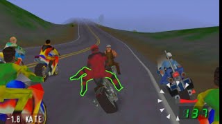 Road Rash 64 | Road Rash 64 | LVL 2 all races playthrough - KICKING only screenshot 4