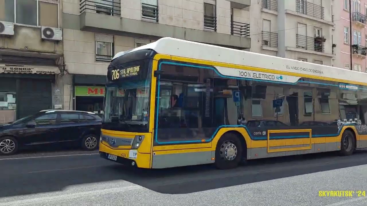 ¹³⁷¹ 🇵🇹 Lisboa 🚌 Carris Movements ⌯ Biodiesel-powered buses 2314 & 2336 ⌯ e-bus 6034 & others