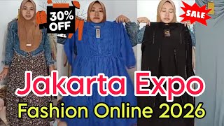 Dress Muslimah • Fashion Online 2026 Jakarta expo #gamissyarijumbo 