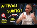 Attiva SUBITO il low latency profile e la ricerca a 2 caratteri! (Windows 11 Update KB5089573)