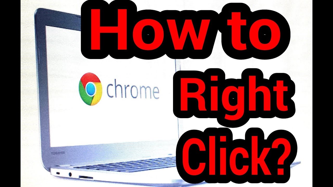 How to Right click copy and paste with Chromebook tutorial - YouTube