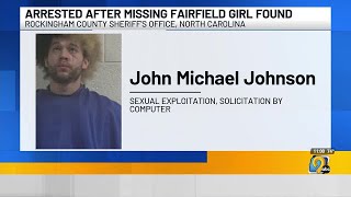 Missing Iowa girl located in North Carolina man arrested in connection to incident