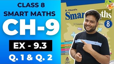 Smart Maths Class 8, Chapter - 9|| Exercise 9.3 || Algebraic Expression and Identities