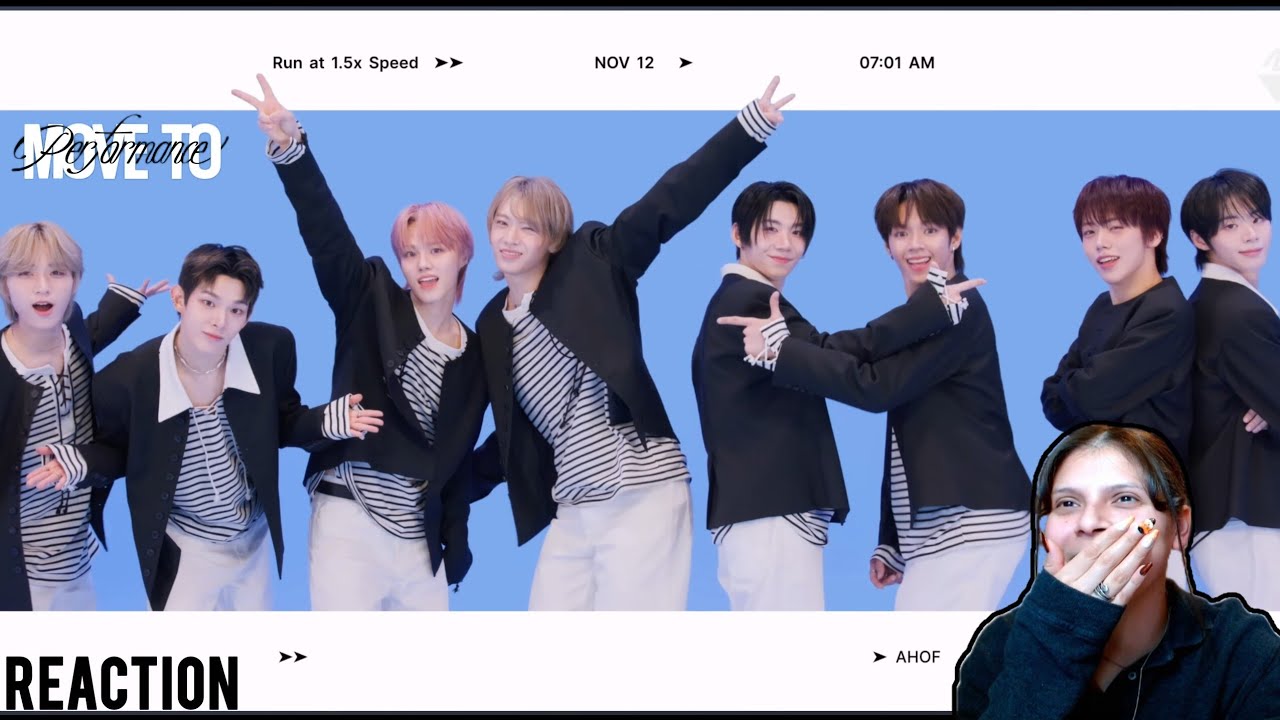 REACTION | [MOVE TO PERFORMANCE] AHOF(아홉) - 1.5x의 속도로 달려줘 (4K)