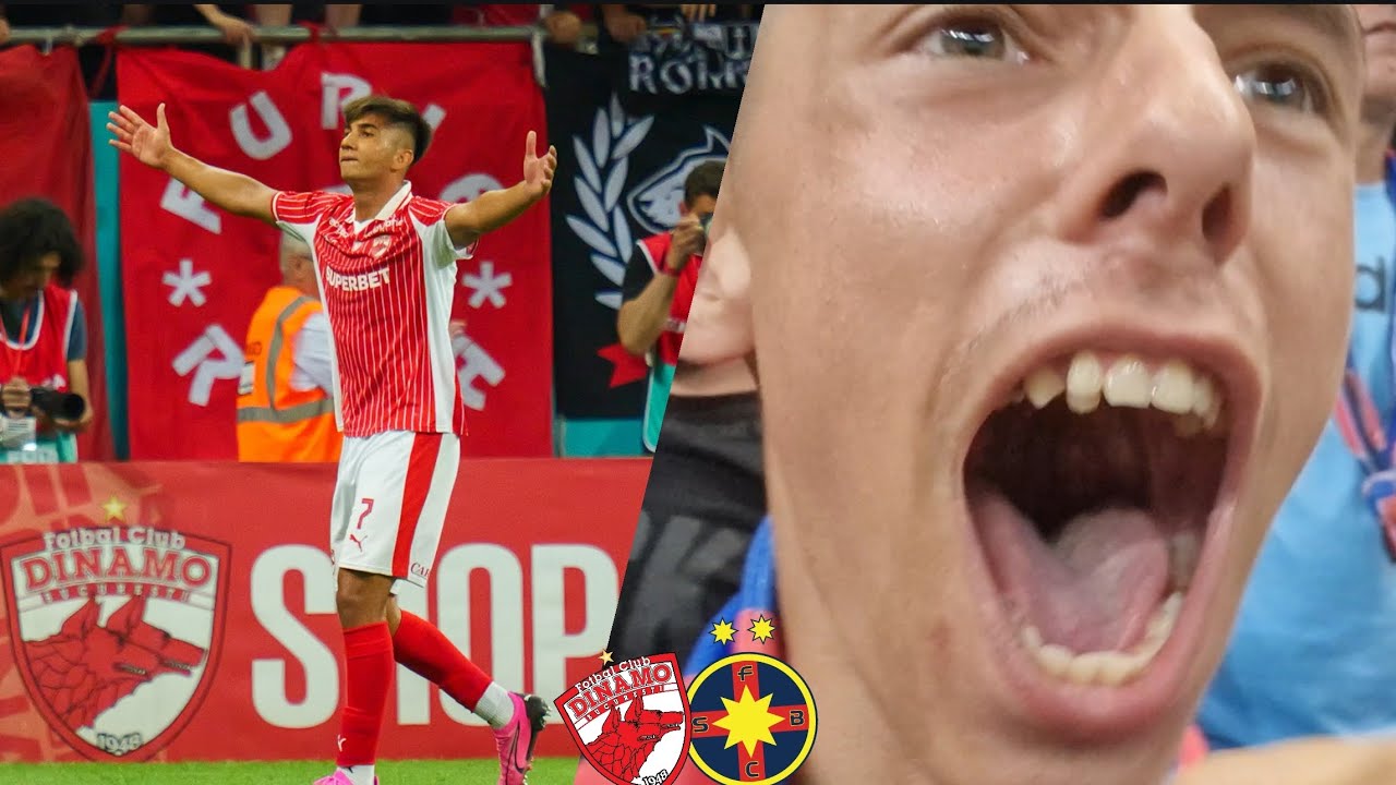Atmosferă infernală la ETERNUL DERBY - Dinamo - FCSB 4 - 3 