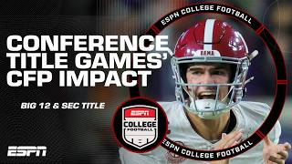 What happens if Alabama & BYU win their conference championship⁉️ WHO'S OUT? 👀 | Rankings Reaction