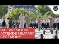 UAE President attends military ceremony at the Arc de Triomphe in Paris