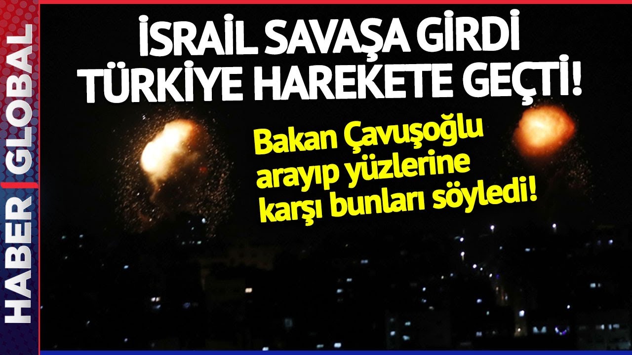 ⁣İsrail Savaşa Girdi, Türkiye Harekete Geçti! Bakan Çavuşoğlu Arayıp Yüzlerine Karşı Bunları Söyledi!