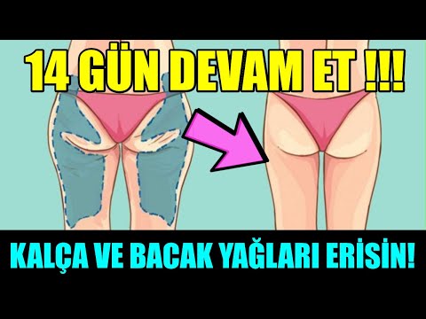 14 GÜNDE KALÇA VE BACAK YAĞLARINI YAKAN KOLAY EGZERSİZ PROGRAMI