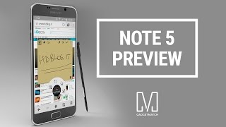 Samsung Galaxy Note 5 Preview