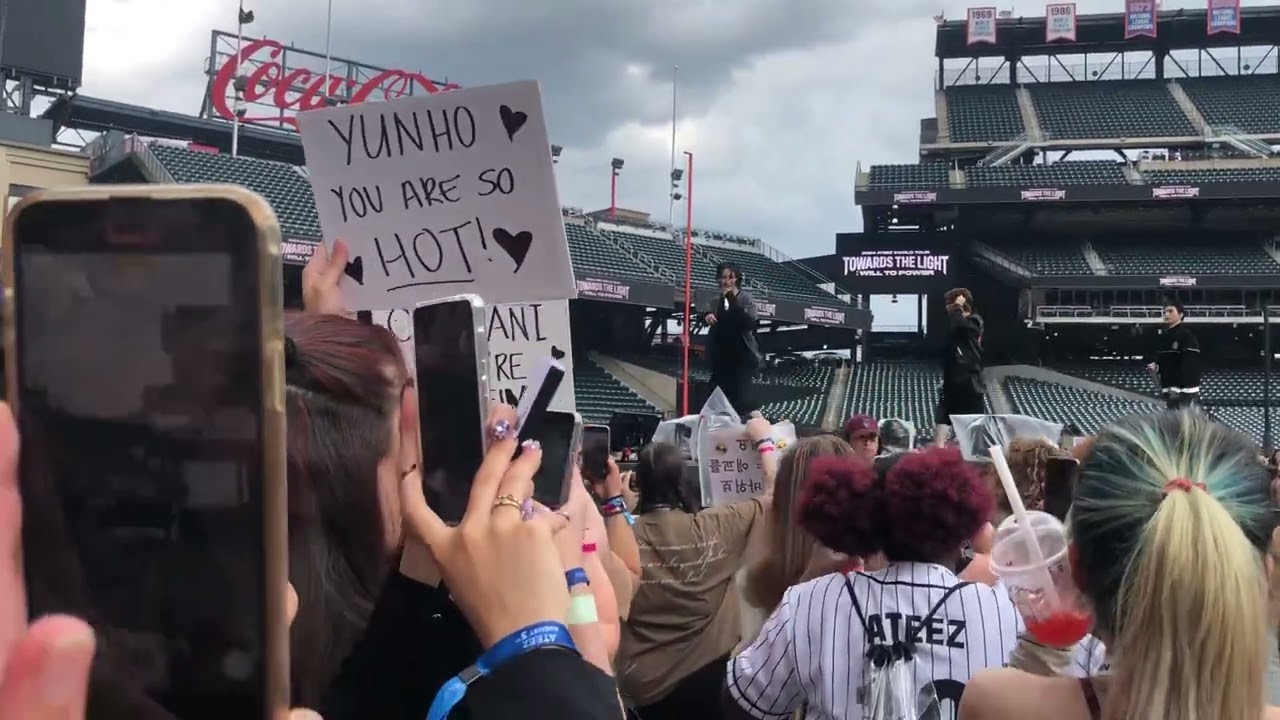 Ateez concert 8/3/24: Sound Check