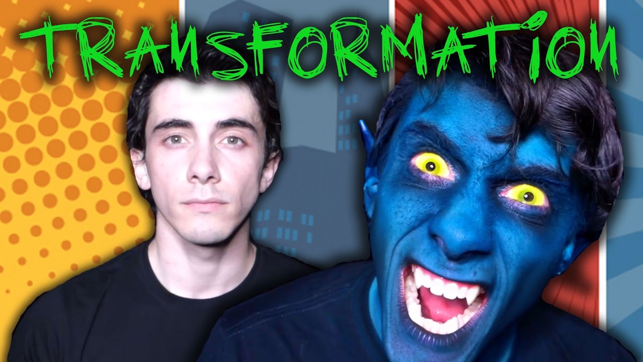 Nightcrawler Transformation- Cosplay with Chris