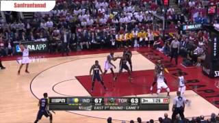 Toronto Raptors vs Indiana Pacers - Full Game Highlights | Game 1 | April 16, 2016 | NBA HD