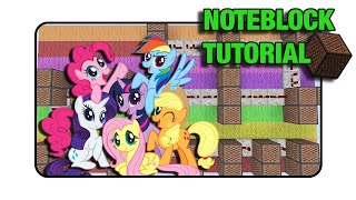 My Little Pony FIM  Doorbell - Note Block "Tutorial" (Minecraft Xbox/Ps3)
