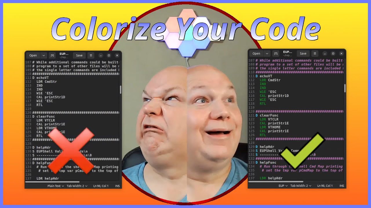 Colorize Your Code: Gedit Styles and Language-specs [Demystified] - YouTube