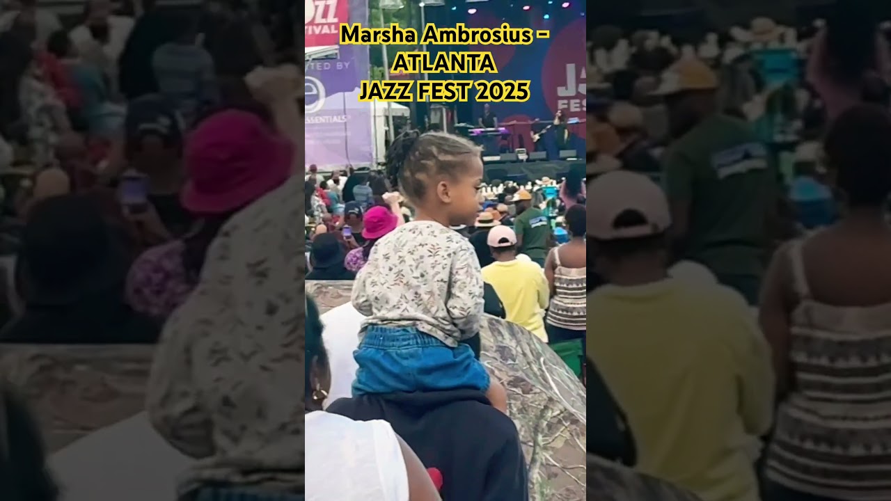 Marsha Ambrosius at ATLANTA JAZZ FEST 2025! 