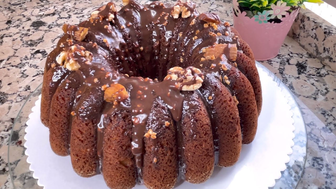 لعشاق تمر كيك يومي لذيذ بطريقة رهيبة تخليك تعشقينه👌طالع عالي ومنفوخ هشيش كيذوب في الفم