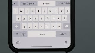 ЭТУ КЛАВИАТУРУ ИЩУТ ВСЕ на iPhone!