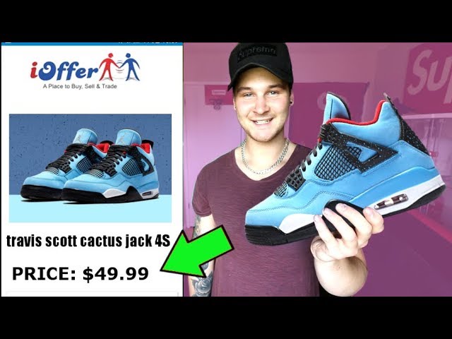 cactus jack 4s fake