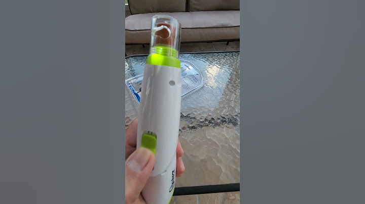 Trying the Oster Nail Grinder