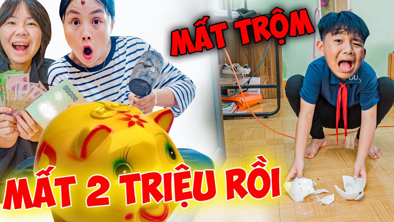 Hằng Hóng Hớt Rủ Thương Thẫn Thờ Đập Heo Đất Tiết Kiệm Của Thảo Đen - Để Dành Được Rất Nhiều T iền