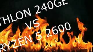 Купил новый процессор! ТЕСТ! AMD Athlon 240ge VS Ryzen 5 2600. Какая разница? Wot)))