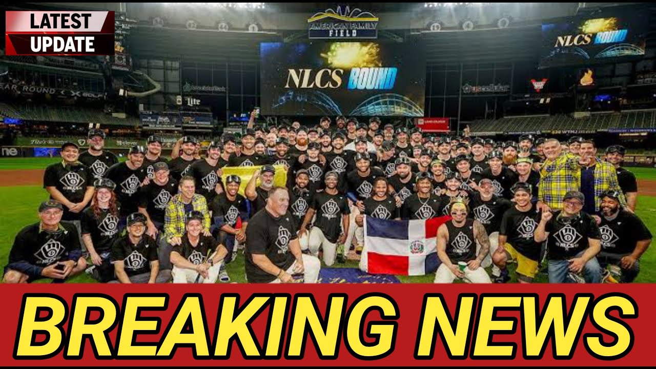 CC Sabathia and more Wisconsin sports stars celebrate the Brewers playoff series win over the Cubs