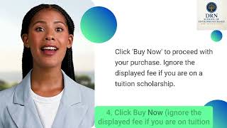 Effortless Enrollment  Register for DRN's Professional MBA in Transition Entrepreneurship