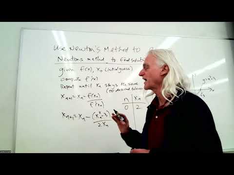 Newton's Method with a Spreadsheet