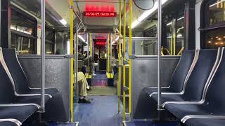 CTA On Board Riding 2009 New Flyer DE60LF Bus 4166 on Route 151 Sheridan from Devon/Clark to Foster