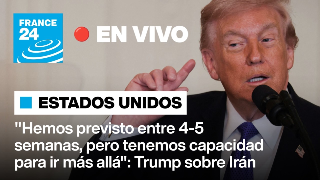 🔴  Donald Trump, presidente de EE. UU., habla tras los ataques conjuntos del fin de semana en Irán