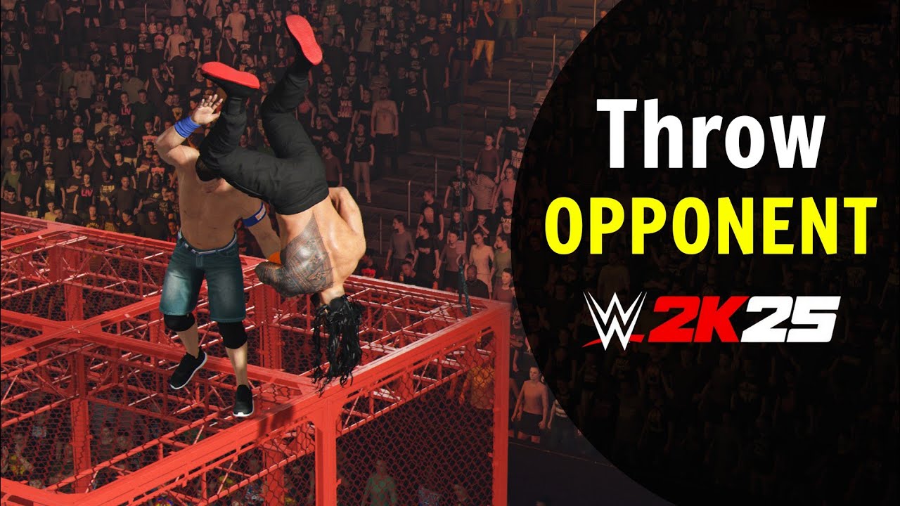 How to Throw Someone off Hell in a Cell in WWE 2K25 (Xbox, Playstation, PC)