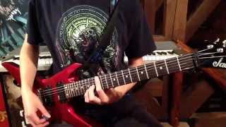 Slipknot Sarcastrophe Guitar Cover HD - (Guitar Only) PLUS LESSON!! Tristan Wilson