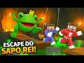 FUGIMOS DO SAPO GIGANTE!! 😱 - Roblox Escapa do Sapo Obby