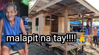 Pabahay namin kay tatay florante sa tolibao Update ll Rene OC