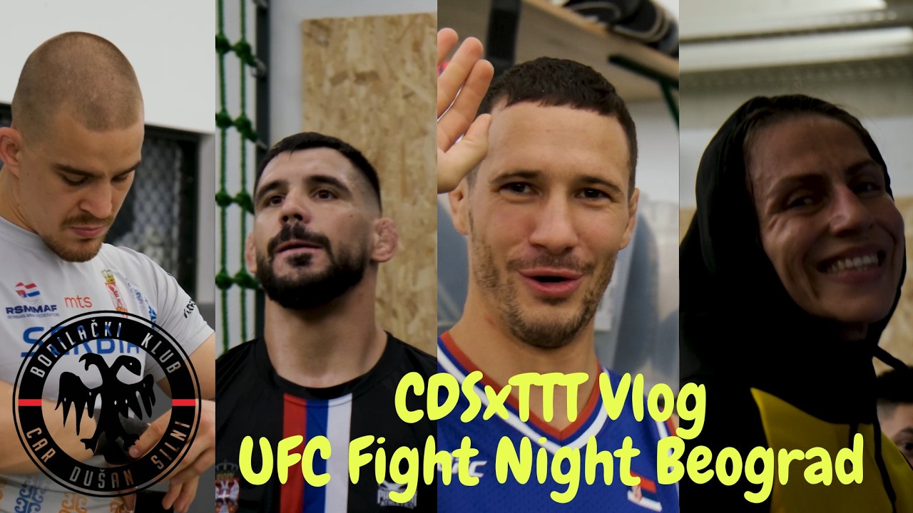 UFC Beograd Vlog: Rakić, Nikolić, Todorović, Marina Spasić i Fabijan