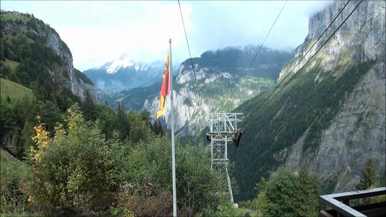 ラウターブルンネン ミューレン ミューレン鉄道 Murren Bahn YouTube