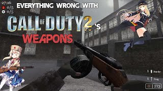 Everything Wrong With Call of Duty 2's Weapons