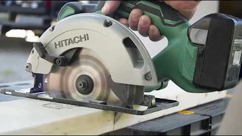 The most important features of Hitachi C18DGLP4 18V Cordless Lithium Ion Circular Saw