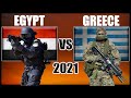 Egypt vs Greece Military Power Comparison 2021